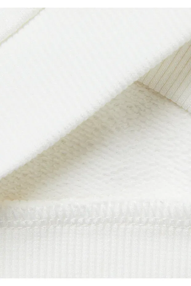 Детские свитшот для девочек с принтом United Colors Of Benetton, White — фото 3