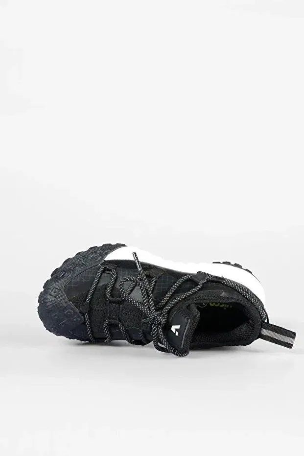 Детские кроссовки для девочек из микрофибры Vicco, 02 Black/Black — фото 3