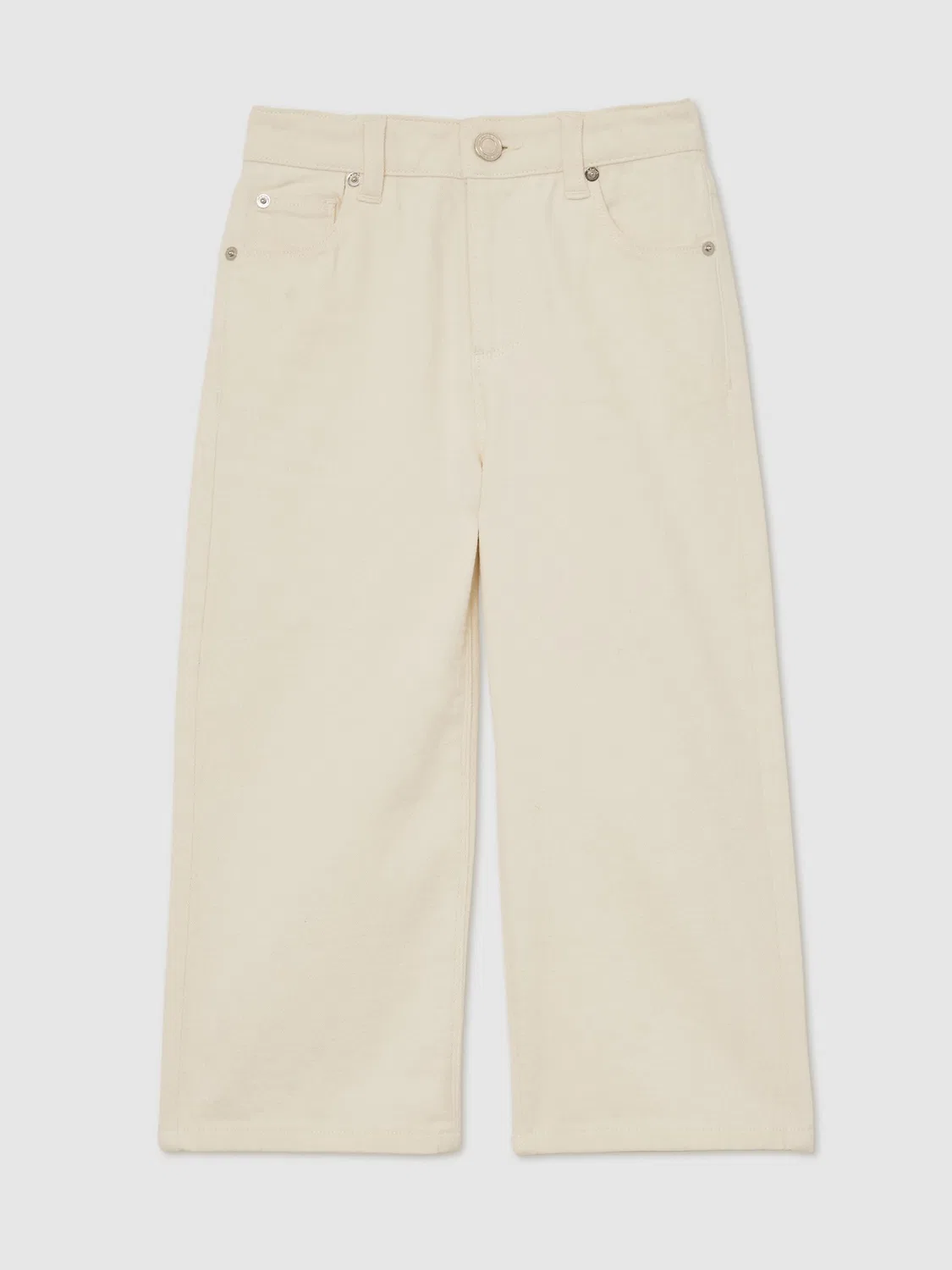 Джинсы Reiss Ecru Sky, широкие, для девочек, цвет Ecru — фото 2