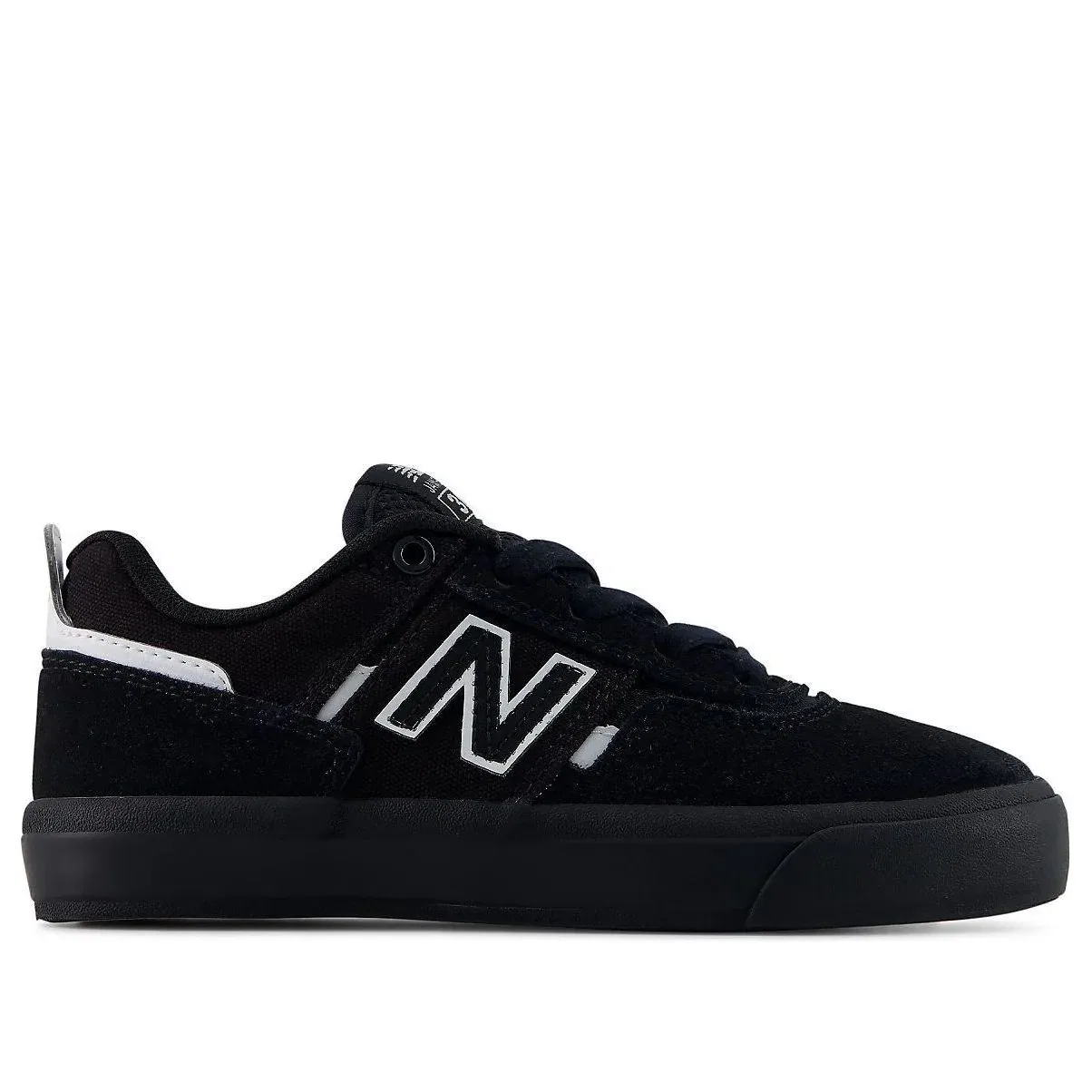 Детские кроссовки с замшевым верхом Jamie Foy 306 'Black White' New Balance, Black/White — фото 2