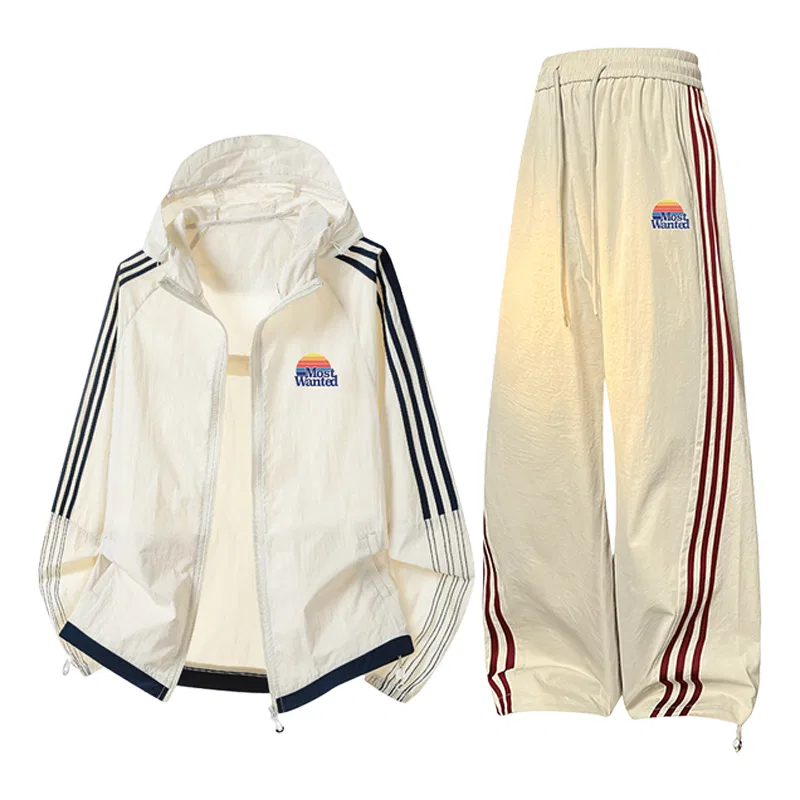 Детский спортивный комплект Casual Sportswear Thin MostwantedLab, Ecru+Khaki