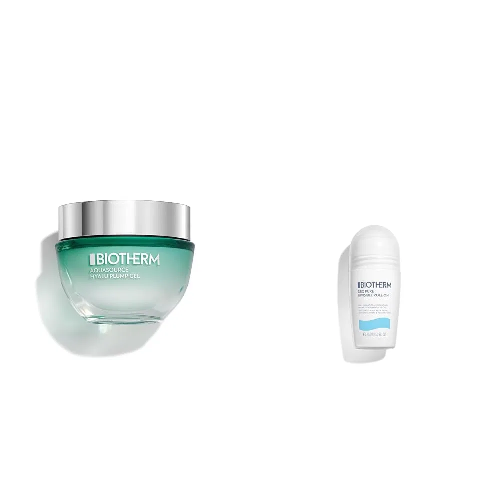 Гель Aquasource Gel PNM + Дезодорант Pure Invisible R-on, BIOTHERM, 125 мл