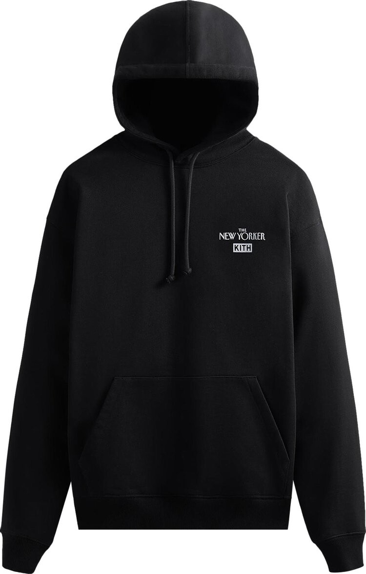 

Худи Kith For The New Yorker Newsstand Hoodie 'Black', черный