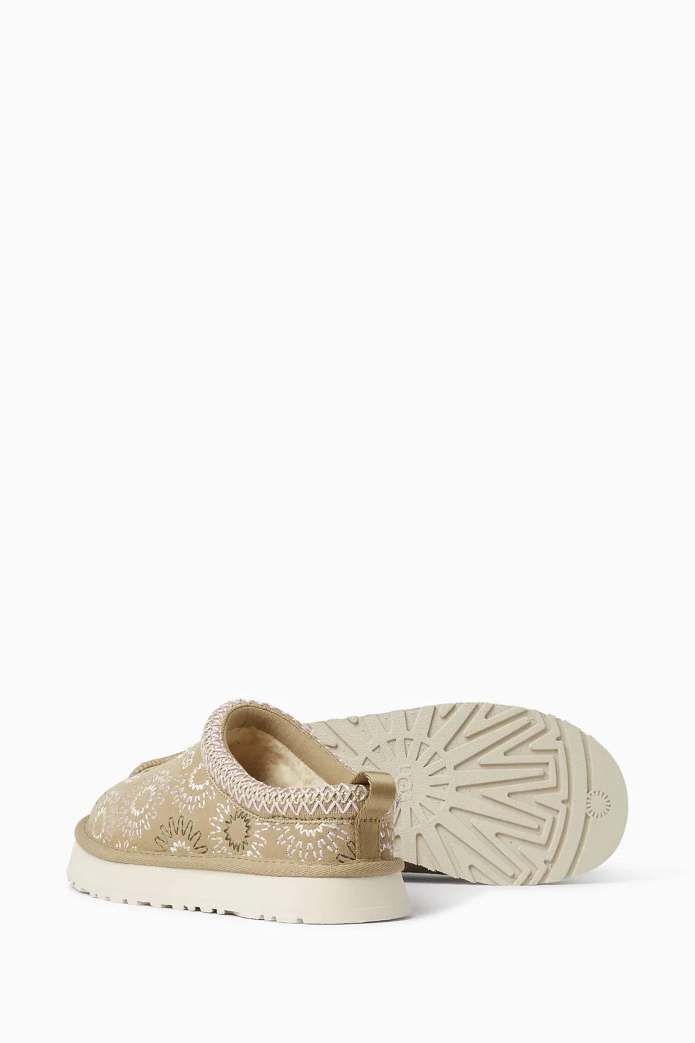 Тапочки UGG Tazz Sun Stitch, желтый — фото 3
