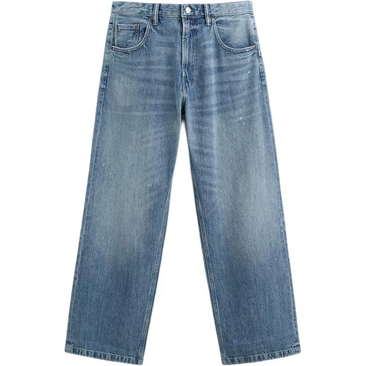 Мужские джинсы скинни Medium Blue ZARA