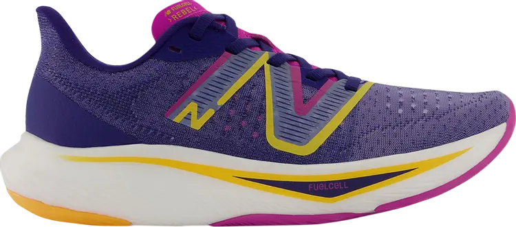 

Кроссовки New Balance Wmns FuelCell Rebel v3 'Blue Magenta Pop', синий
