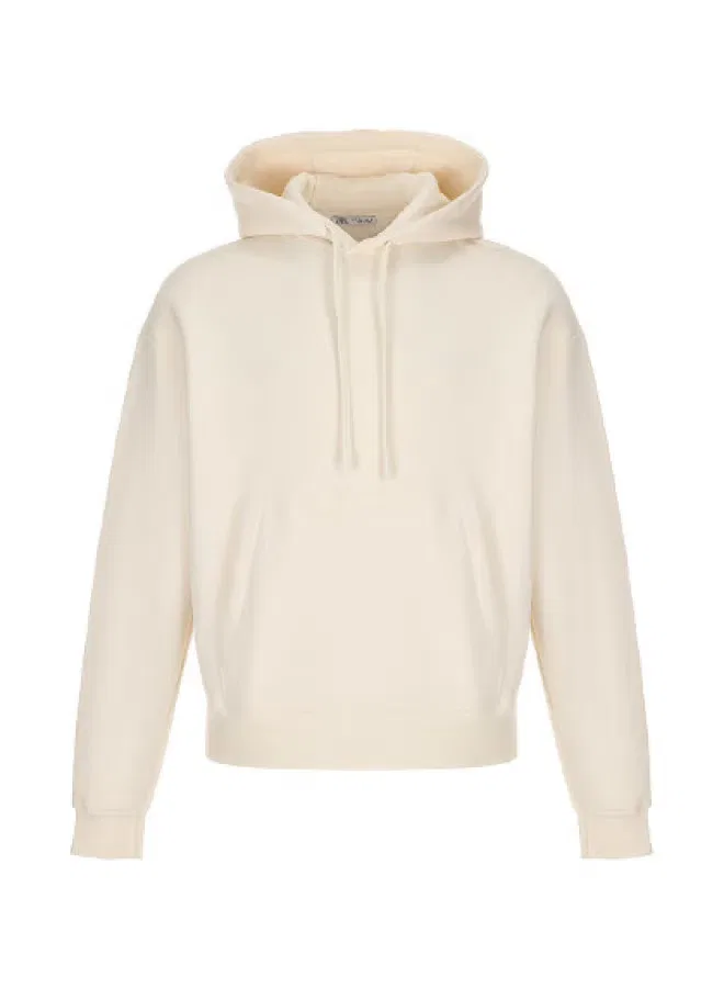 Свитшот с капюшоном Zara, белый