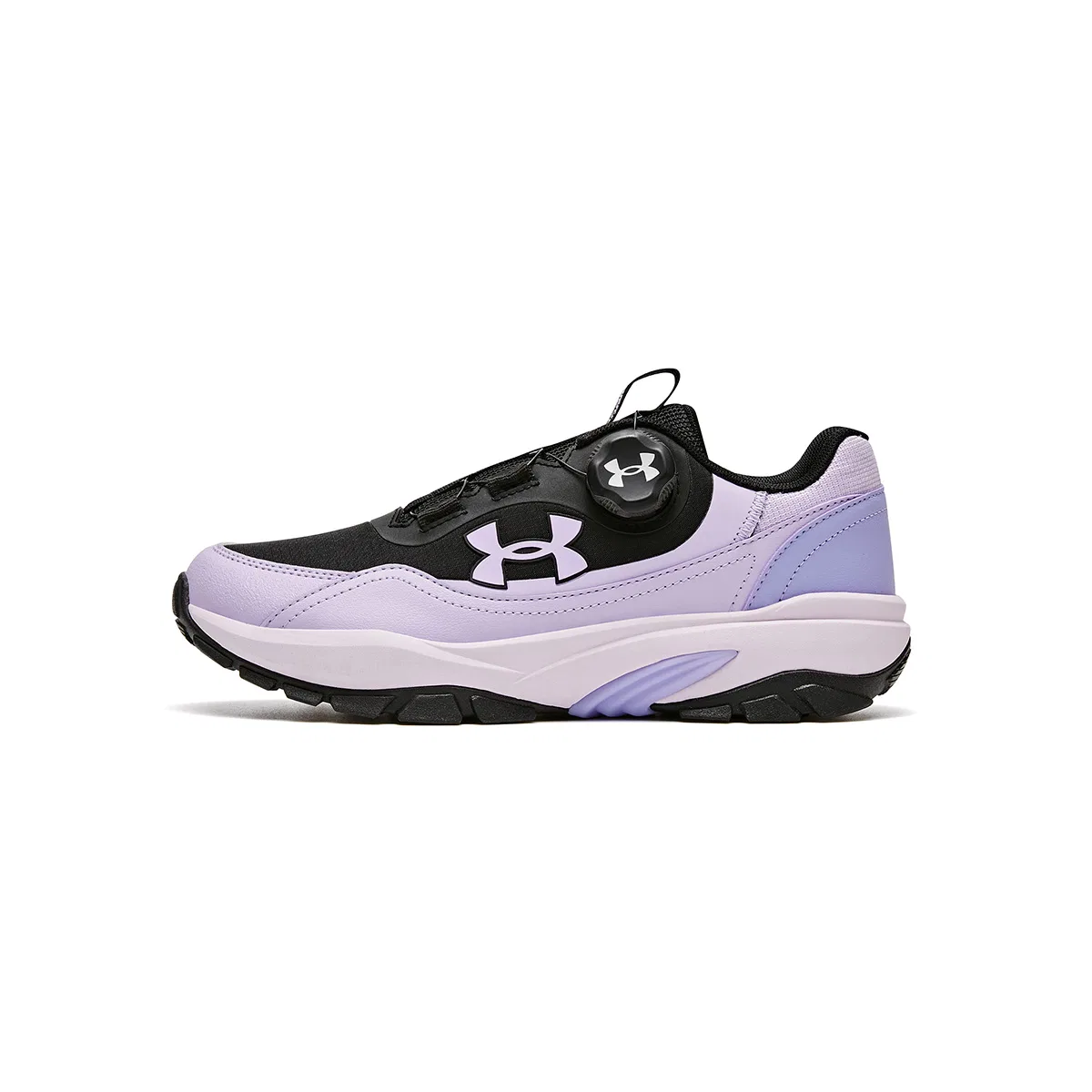 Кроссовки детские повседневные Outdoor Collection, Under Armour, Black Purple