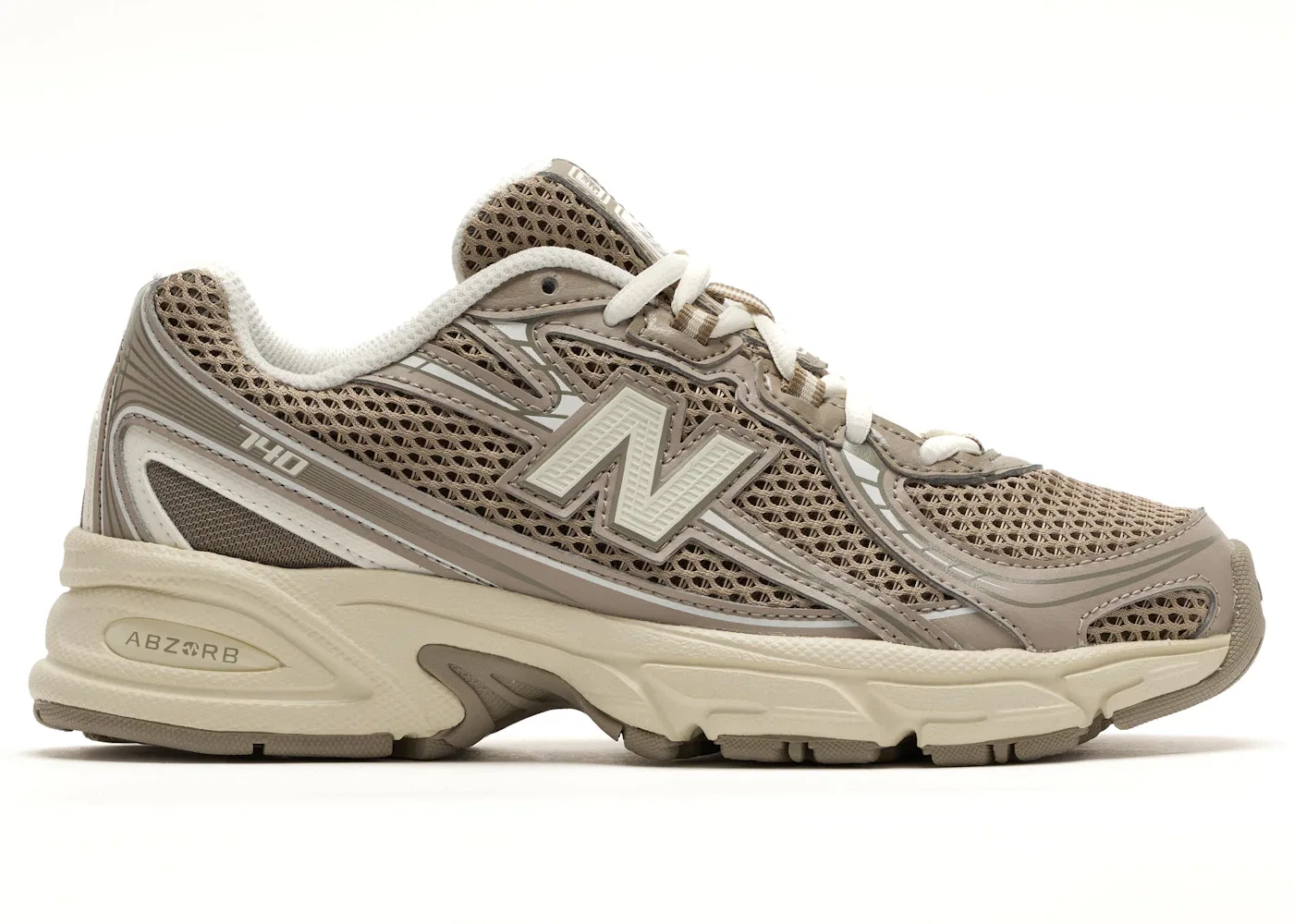 Детские кроссовки Lifestyle New Balance 740 Bungee Lace, Brown/Beige