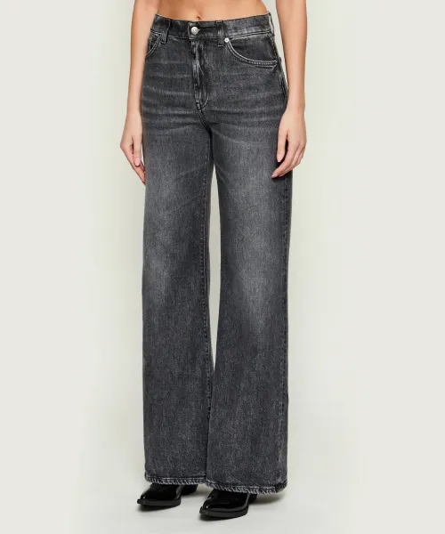 

Янтарные джинсы Relaxed fit Dondup - Made In Italy, серый