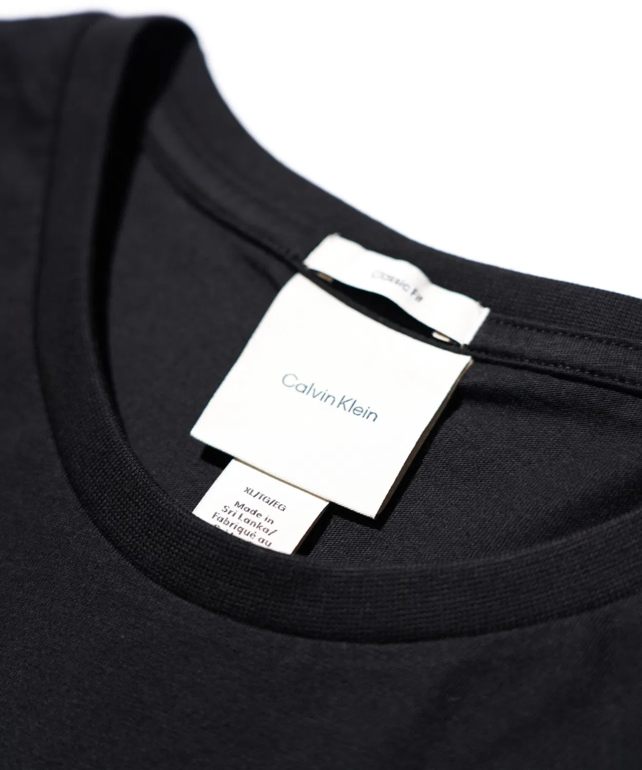 Футболка с принтом Calvin Klein Printed Logo Tee, Black — фото 4