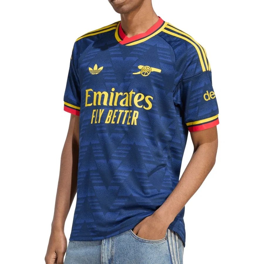 Футболка спортивная с длинным рукавом Arsenal FC 26-27 Deplasman Forması adidas, Темно-синий