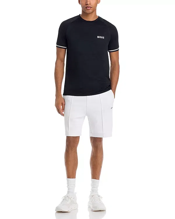 Мужская футболка с принтом Tennis Toc Serve 2 Logo Tee Boss, черный — фото 2