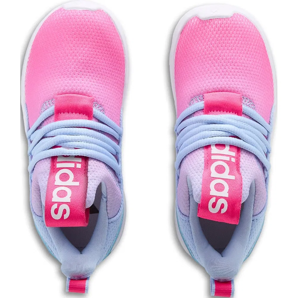 Детские слипоны Lite Racer Adapt 7.0 Adidas, Pink/Blue — фото 4