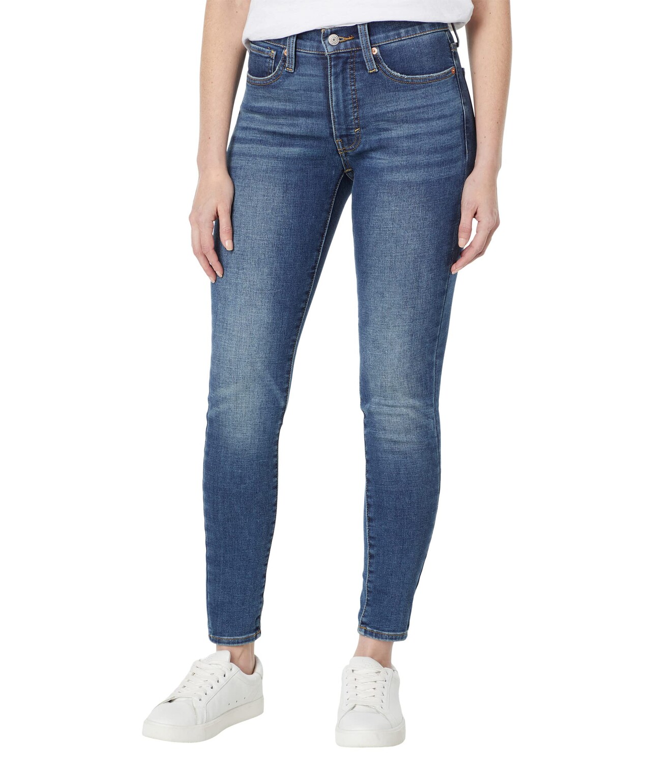 

Джинсы Lucky Brand, High-Rise Bridgette Skinny in Tioga Pass Cozy