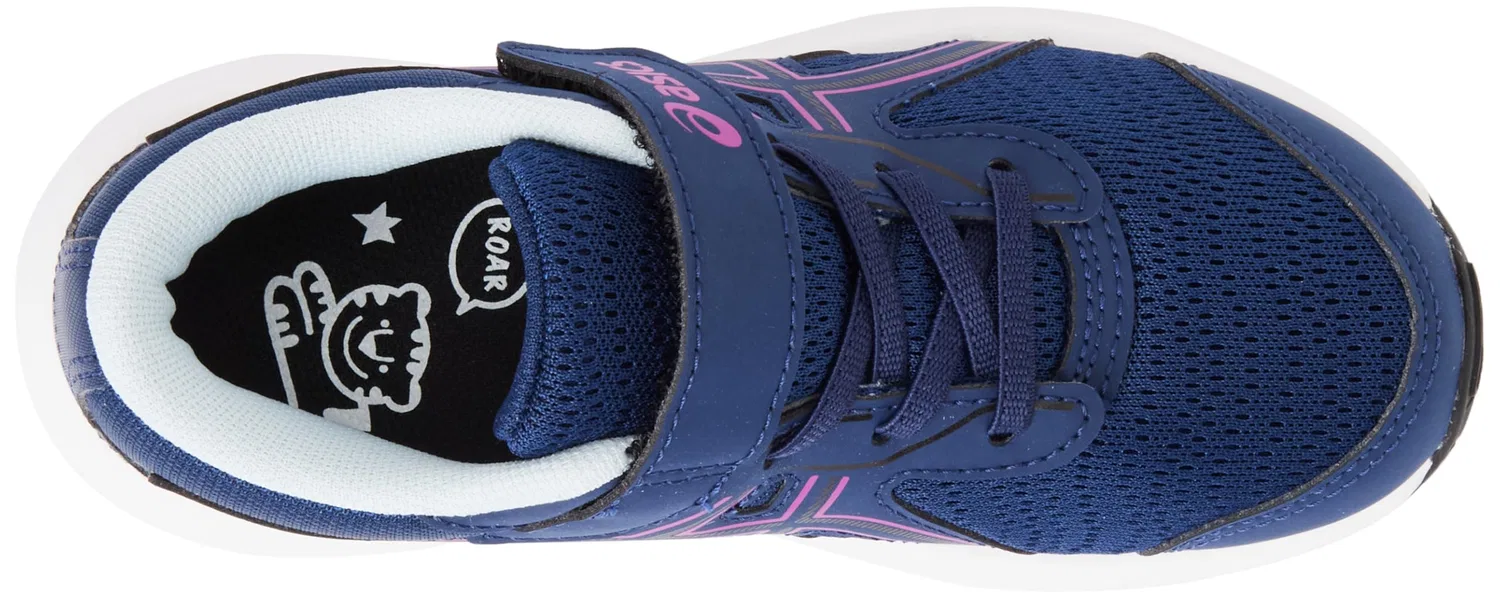 Детские кроссовки для мальчиков с липучкой Contend 9 Ps ASICS, Blue Expanse Bold Magenta — фото 3