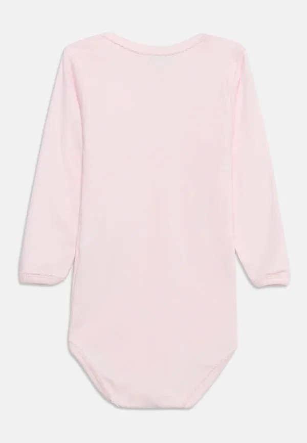Комплект боди из хлопка Bebe debout, Petit Bateau, Pink, Lilac, Green, зеленый/розовый/сиреневый — фото 2