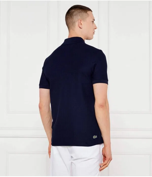 Мужское поло Lacoste X Roland Garros Regular Fit, Blu Marino — фото 3