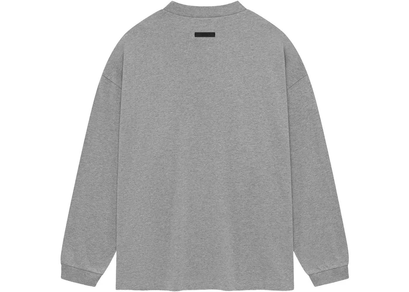 Мужская футболка с длинным рукавом Dark Heather Fear of God Essentials Jersey Long Sleeve Tee, Dark Heather — фото 2