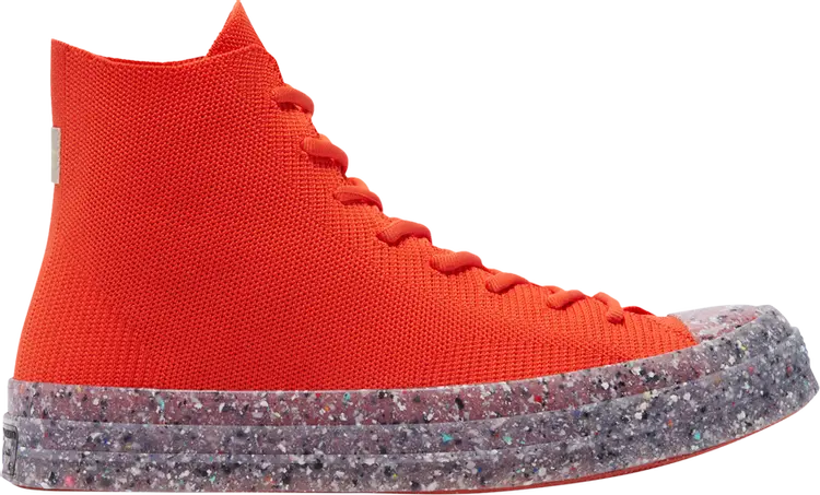 

Кроссовки Converse Renew Chuck 70 Knit High Bright Poppy, оранжевый