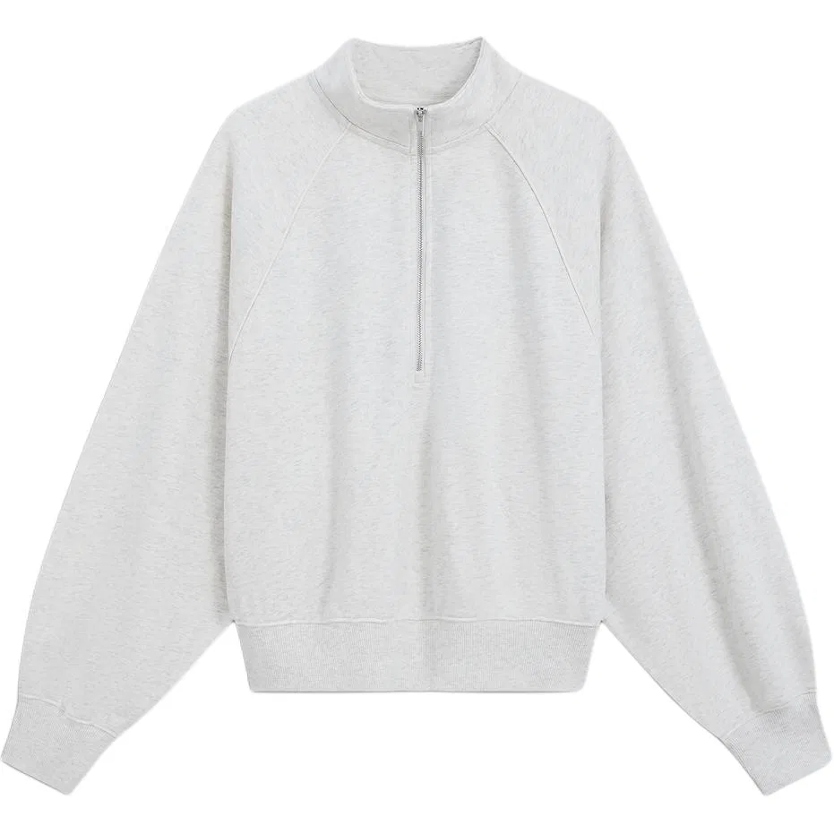Женский свитшот с воротником-стойкой GAP, Blend White