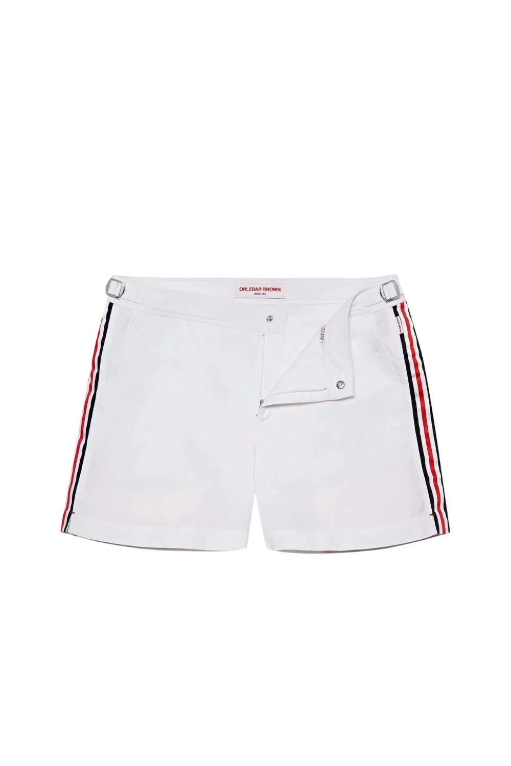Детские шорты для мальчиков с принтом полосками Russell Tape Stripe Orlebar Brown, White