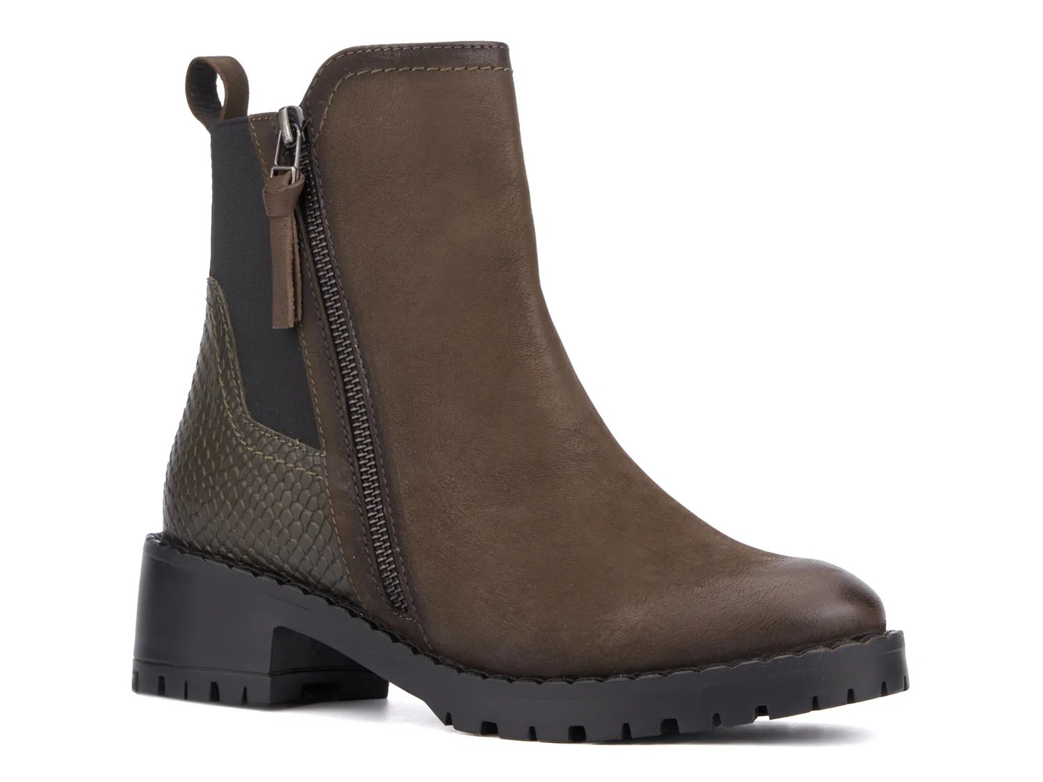 Ботинки Vintage Foundry Alara Bootie, Olive Green