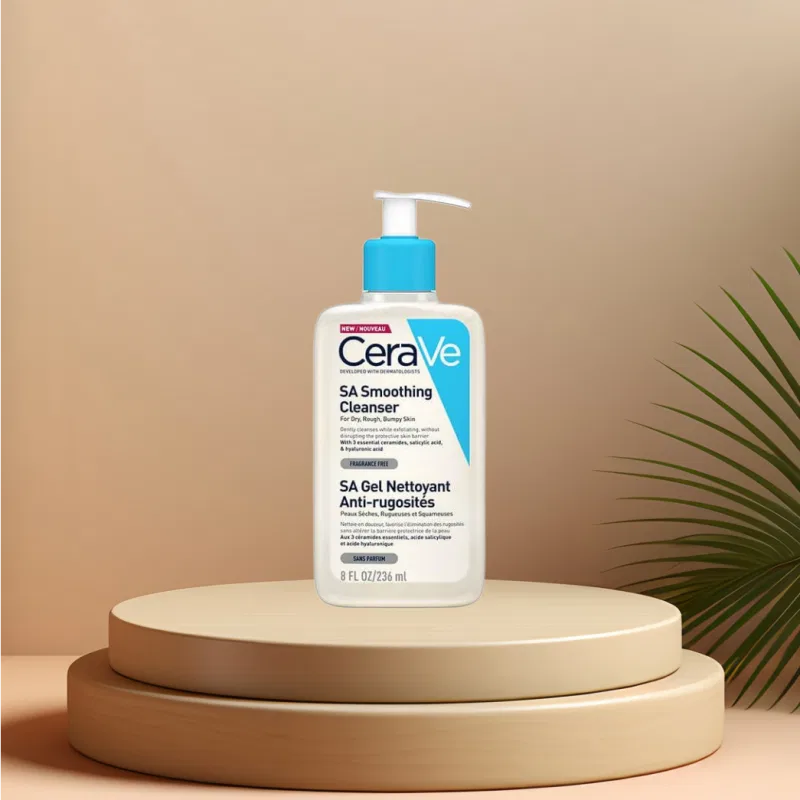 Очищающее молочко с салициловой кислотой, 236 мл, CeraVe, SA Smoothing Cleansing Milk — фото 3