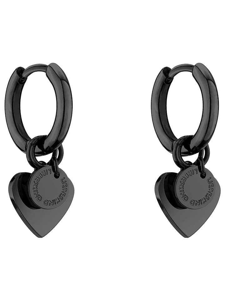 

Серьги-кольца с подвесками Liebeskind