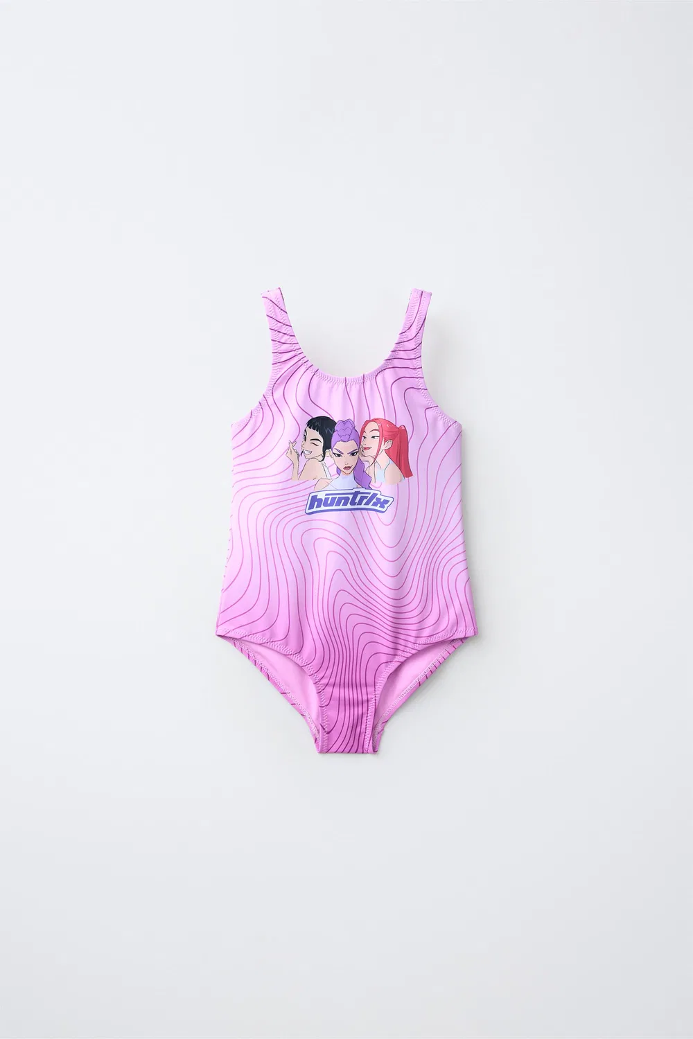 6-12 ЛЕТ / KPOP DEMON HUNTERS NETFLIX Купальник ZARA, Pink/Mauve