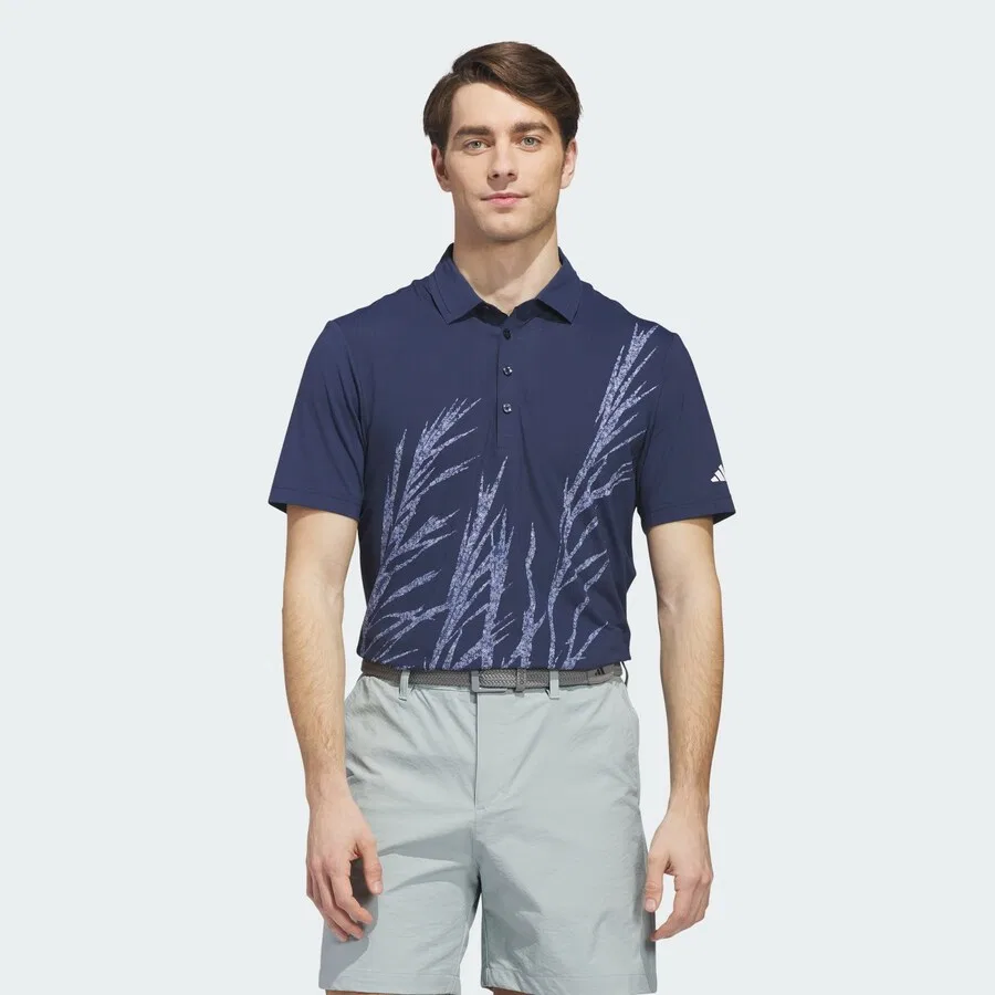 Спортивная футболка ADIDAS PERFORMANCE Performance Shirt 'Ultimate365 Tour' в цвете Marine Blue, Mottled Blue — фото 2