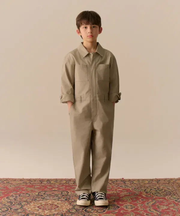 Комбинезон рабочий Musinsa Standard Kids, бежевый