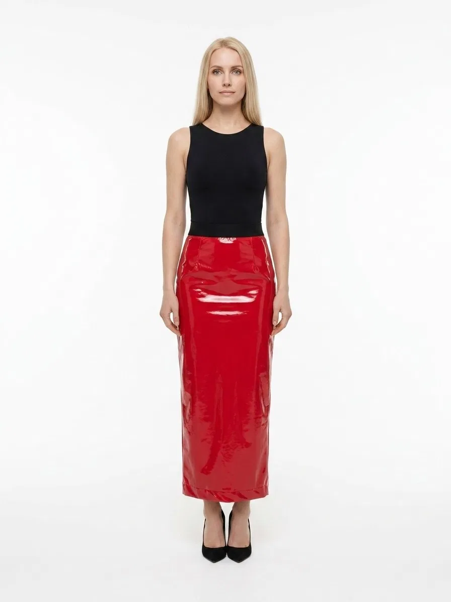 Женская длинная юбка Dolce & Gabbana, Red