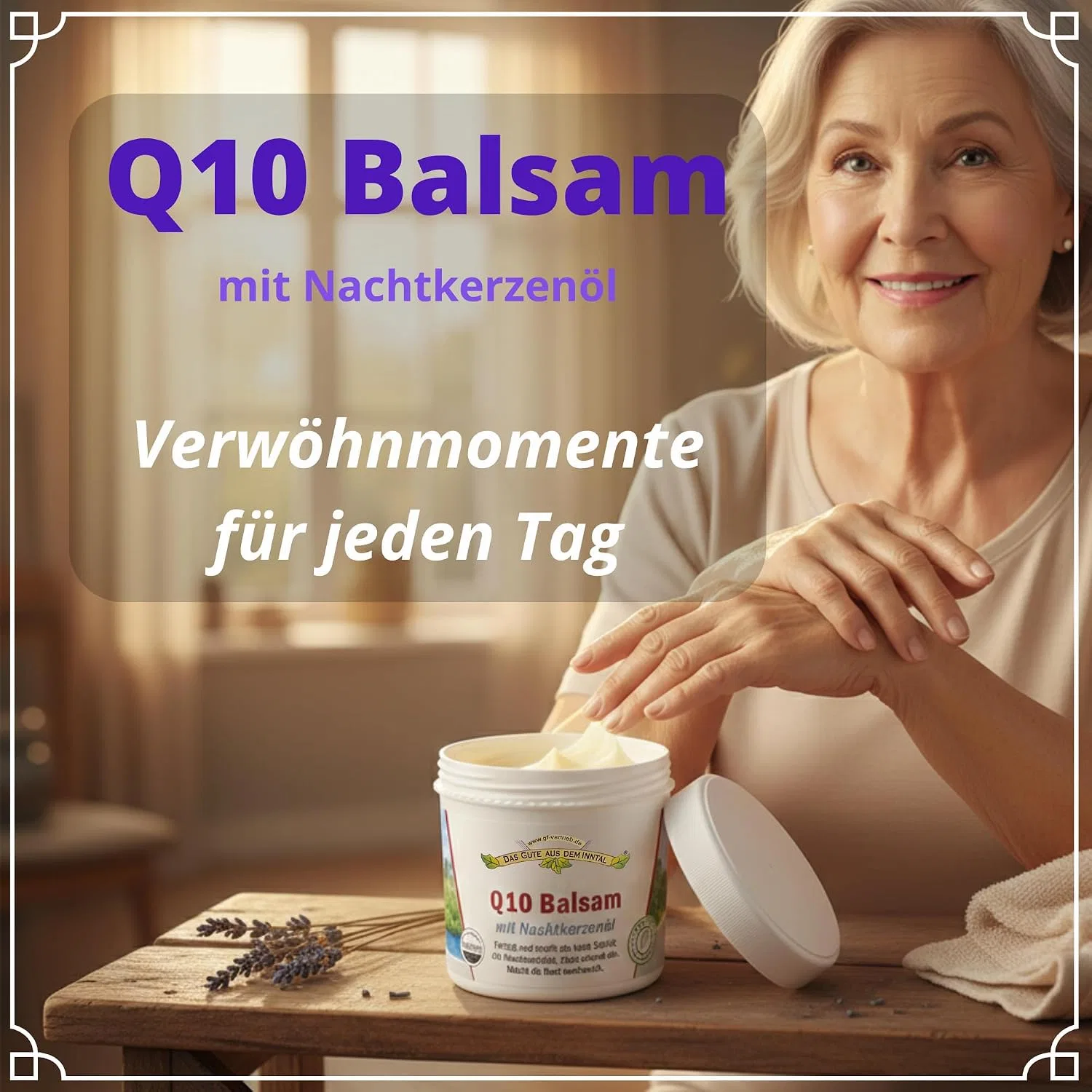 Крем для тела Q10 Balm, Das Gute aus dem Inntal, набор 2 x 200 мл — фото 2