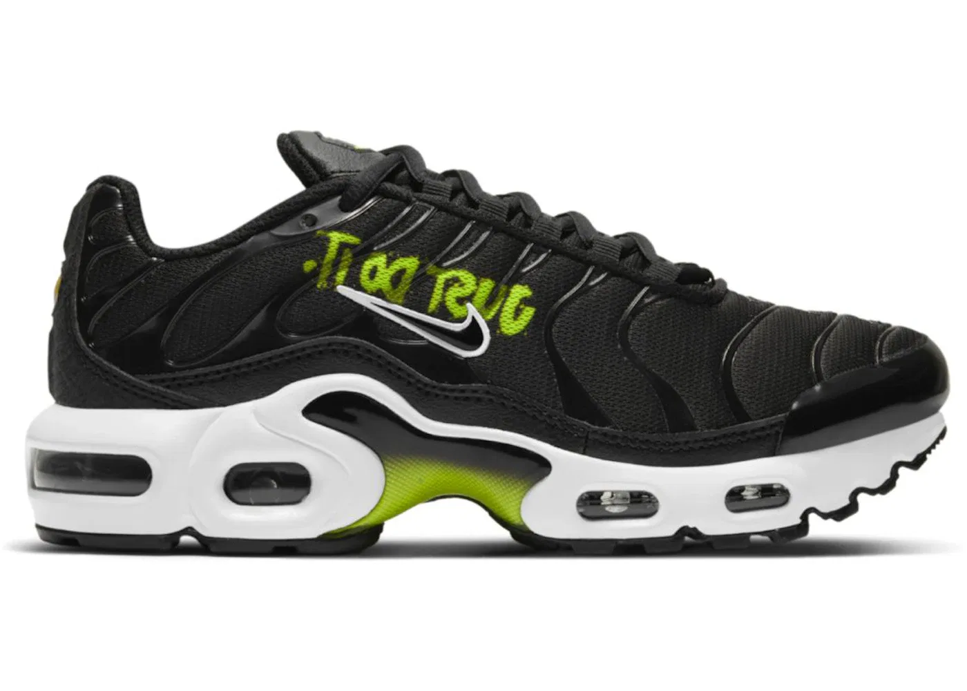 Детские кроссовки Lifestyle Nike Air Max Plus 1, Black/Volt/White/Black