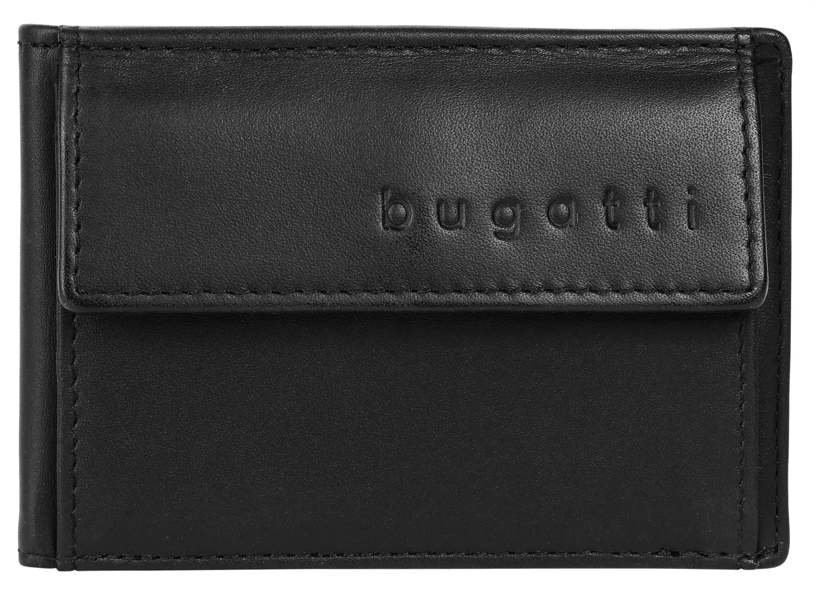 

Кошелек bugatti "SUPER SLIM RFID", натуральная кожа, черный