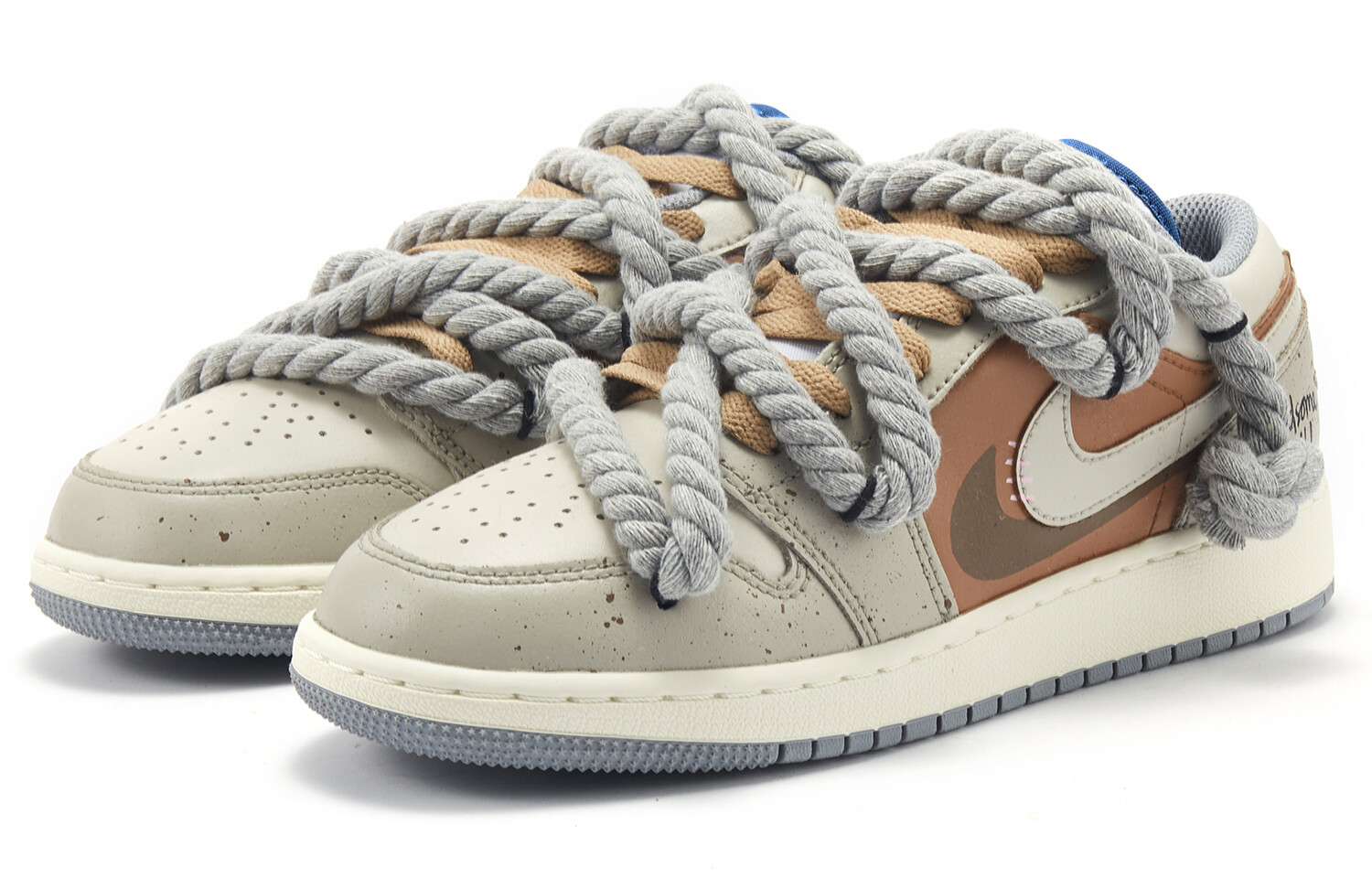 Кроссовки Vintage Jordan Air Jordan 1, бежевый — фото 2