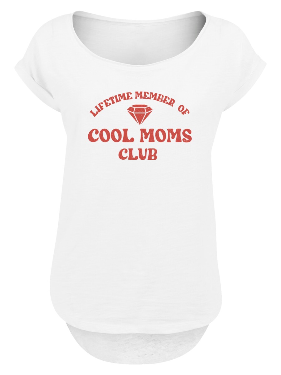 

Рубашка F4NT4STIC Mothers Day Cool Moms Club Membership Trendy Motherhood, белый