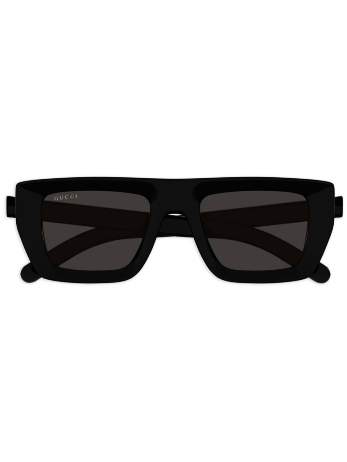 

Gucci Eyewear солнцезащитные очки в квадратной оправе с логотипом, черный