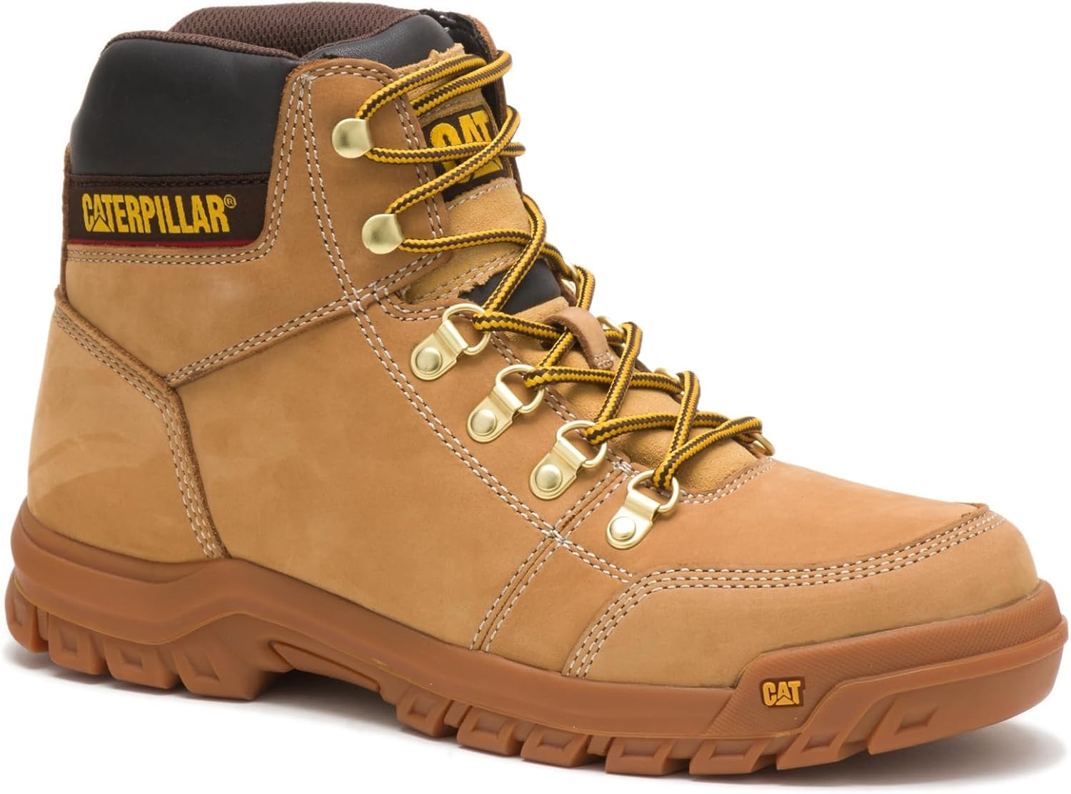 Мужские ботинки Cat Footwear с мягким носком, контурные, Honey — фото 2