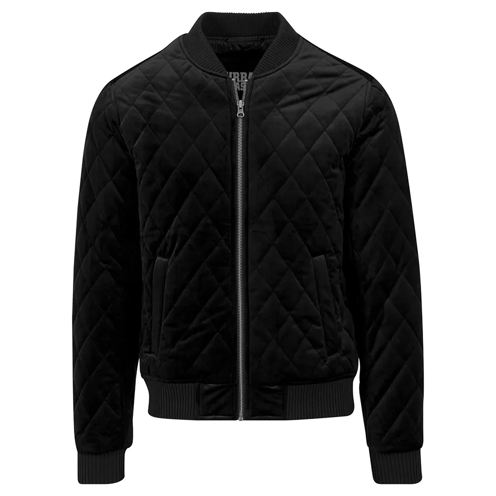 

Куртка Urban Classics Diamond Quilt Velvet, черный