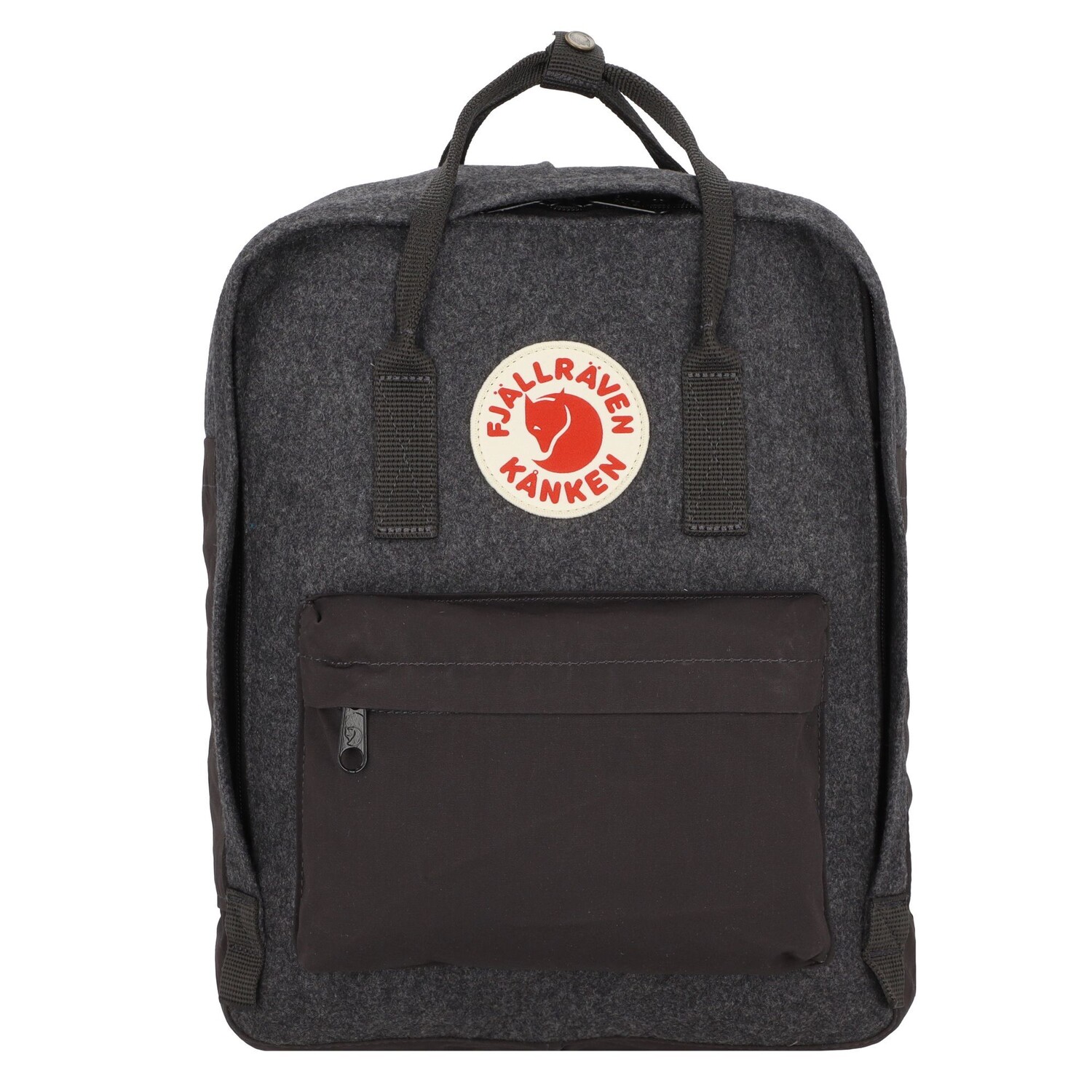 

Рюкзак FJÄLLRÄVEN Kanken Re Wool 35 cm, серый