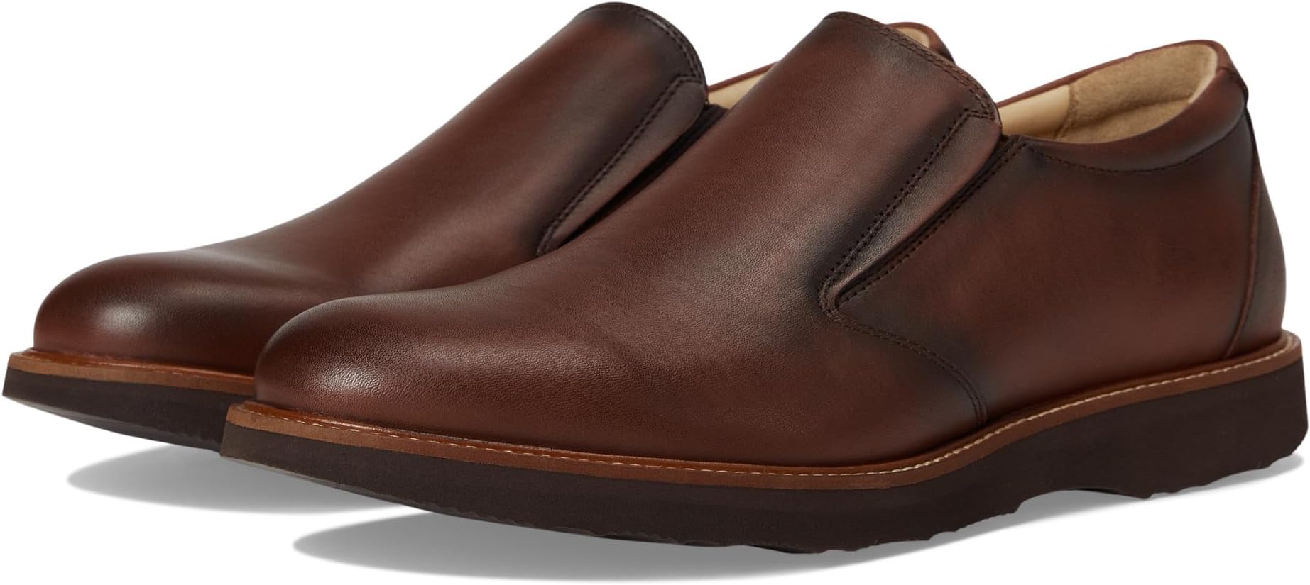 

Лоферы Samuel Hubbard Frequent Traveler Loafer, цвет Cognac Leather