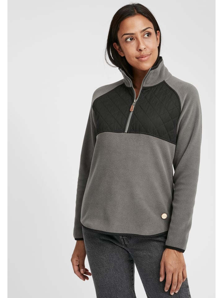 

Толстовка OXMalita серого цвета Oxmo