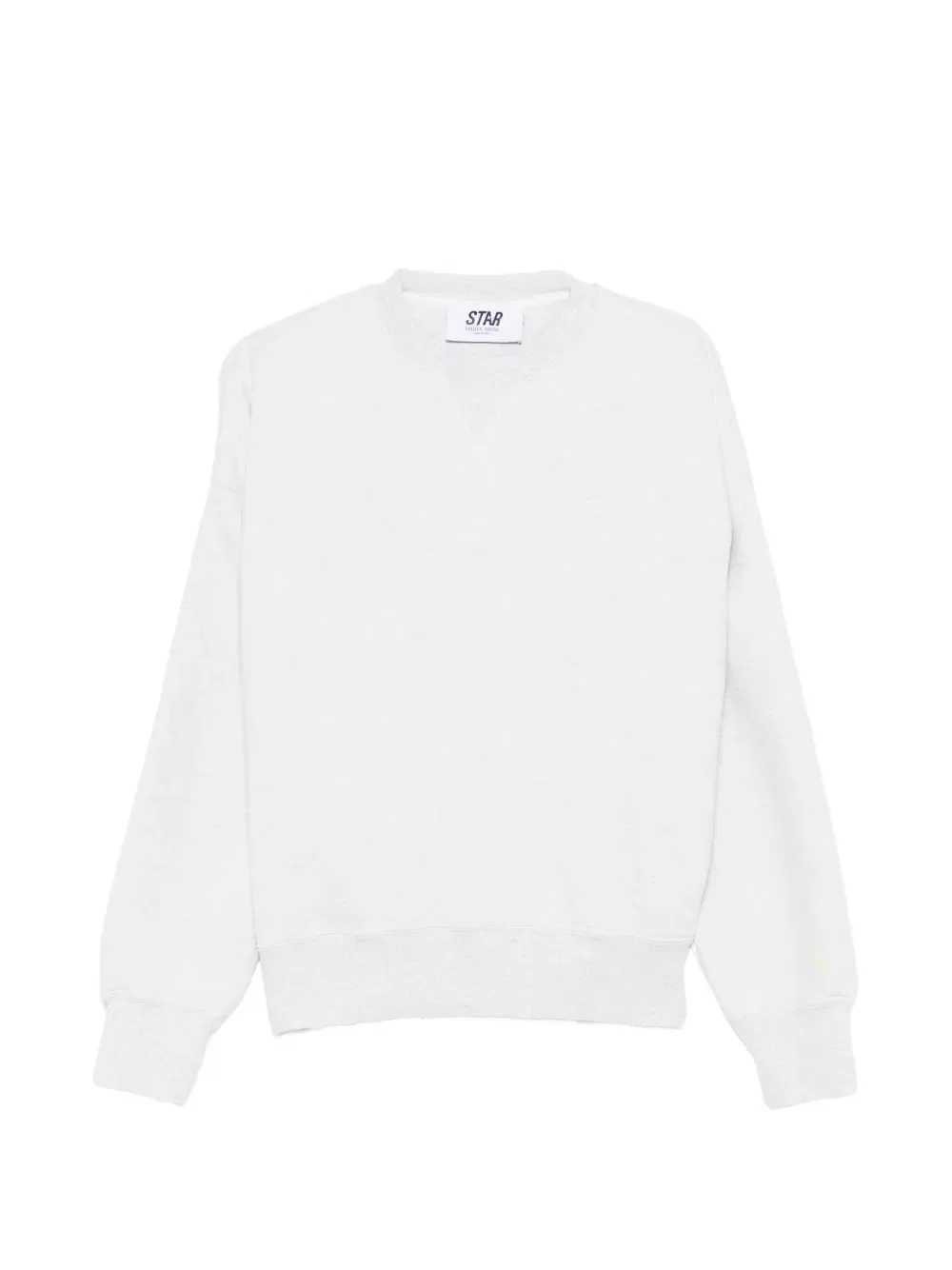 Двуслойная толстовка со звездами Golden Goose, серый