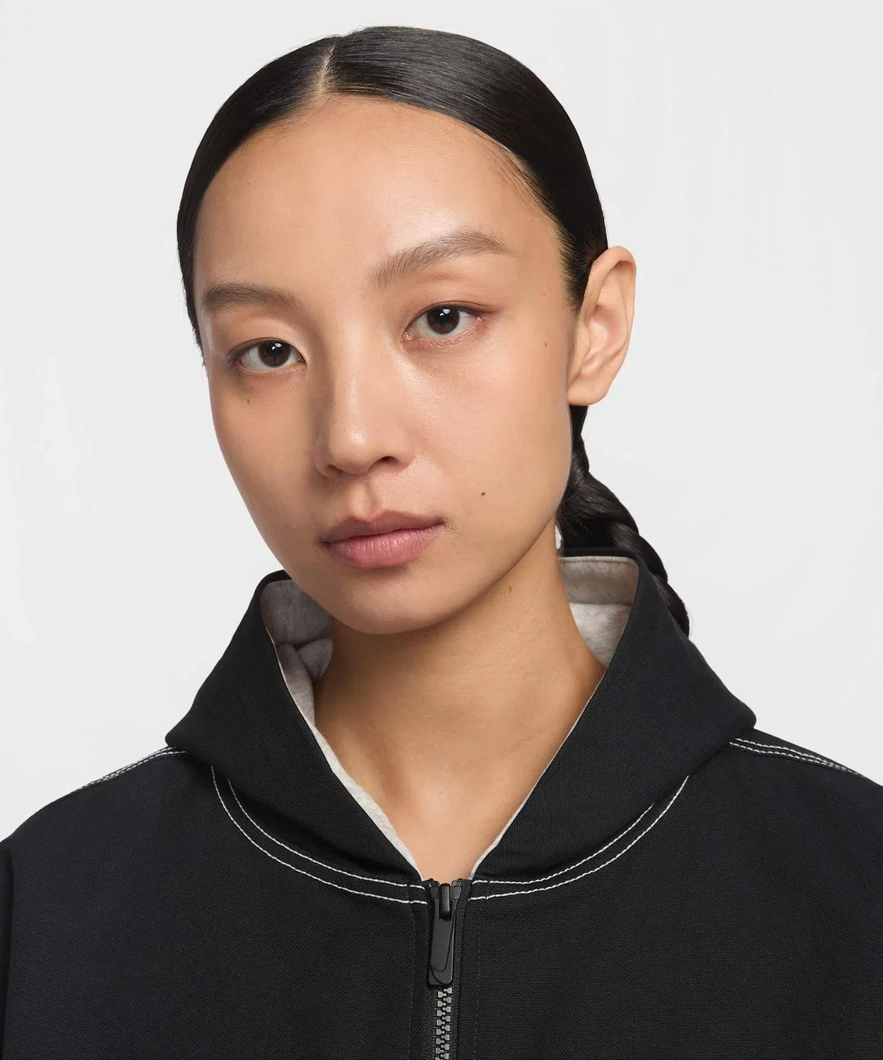 Куртка Nike Sportswear Oversized Workwear Jacket Black — фото 3