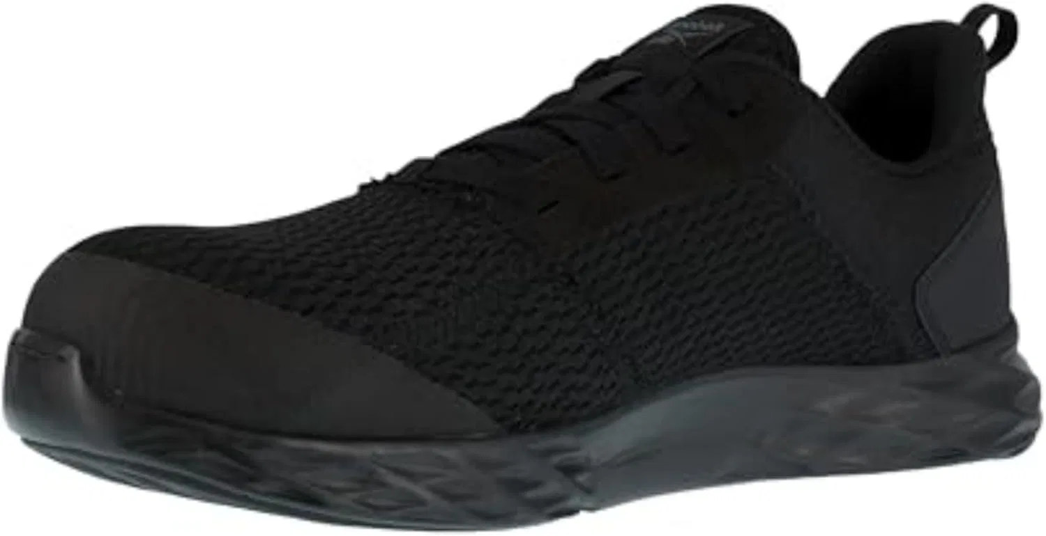 Мужские защитные кроссовки Reebok Astroride Strike Work Comp Toe Work and Safety, Black