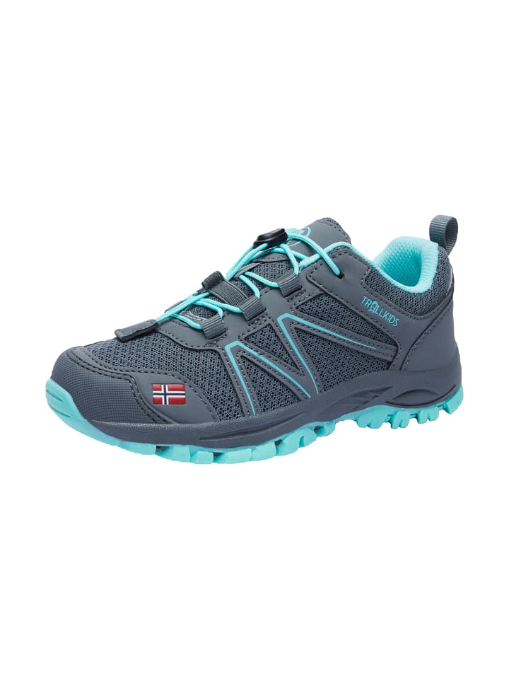 

Походная обувь Trollkids Wanderschuh Hiker Low Sandefjord, серый