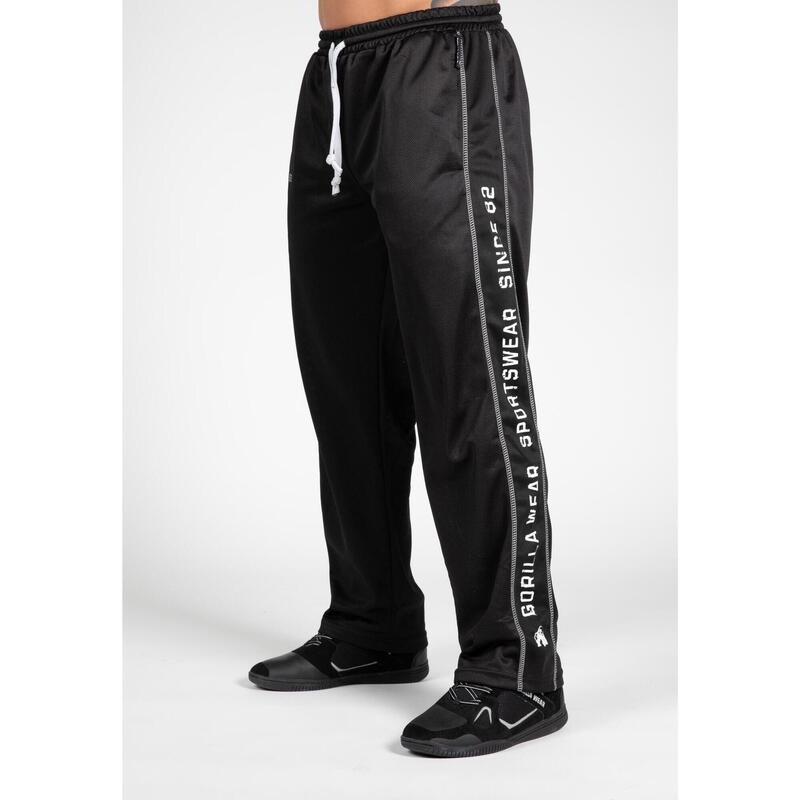

Тренировочные брюки — функциональные сетчатые брюки — черные GORILLA WEAR, цвет weiss