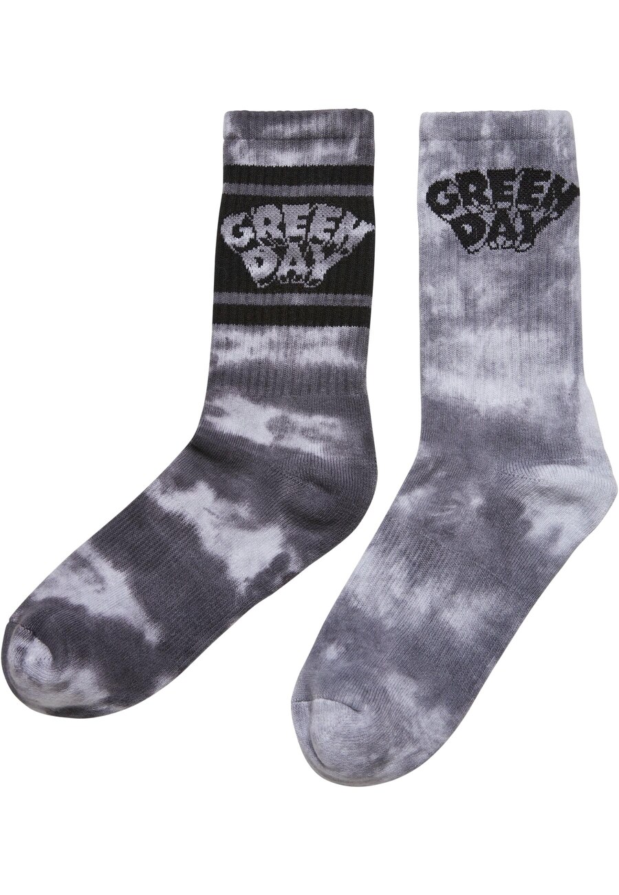 

Носки Merchcode Green Day Tie Die, серый